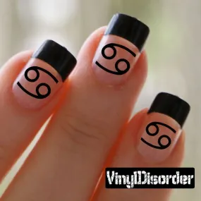 Astrology ST012 Fingernail Art Sticker - Vinyl Finger Nail Decals