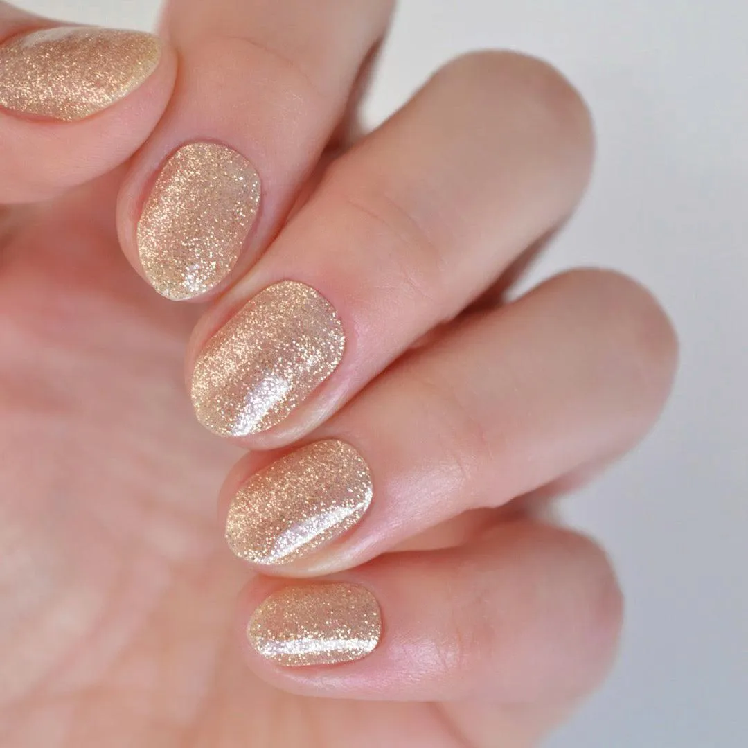 Golden | Jellies DIY Soft Semi Cured Gel Nail Wraps