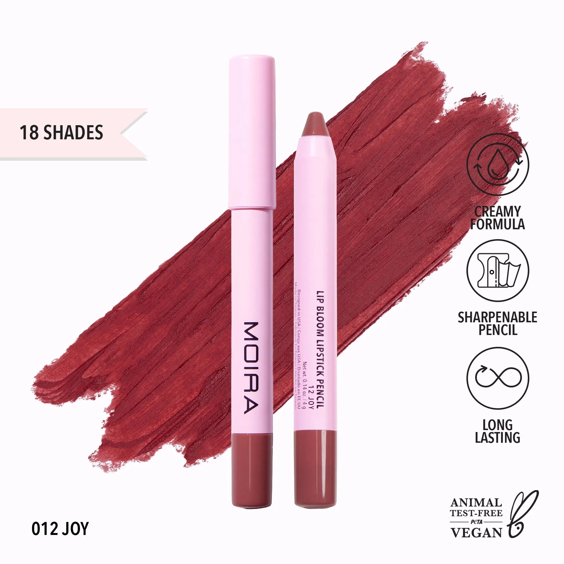 Moira Lip Bloom Lipstick Pencil