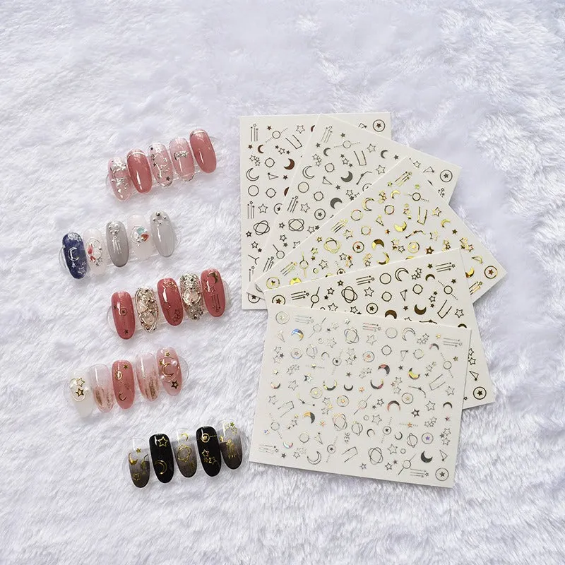 Nail Art Stickers - Design 48